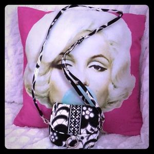 Vera Bradley Small Crossbody Purse Loop for Belt